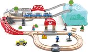 HAPE CITY TRAIN BUCKET SET - ΣΕΤ ΣΙΔΗΡΟΔΡΟΜΟΣ ΠΟΛΗΣ
