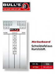 BULLS MARKERBOARD BULLS 30X60 CM