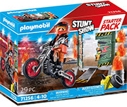 PLAYMOBIL 71256 STARTER PACK STUNT SHOW ΑΚΡΟΒΑΤΙΚΑ ΜΕ ΜΗΧΑΝΗ MOTOCROSS