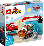 LEGO DUPLO DISNEY 10996 LIGHTNING MCQUEEN &amp; MATER'S CAR WASH FUN