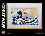 LEGO ART 31208 HOKUSAI  THE GREAT WAVE