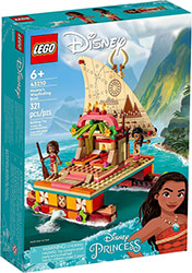 LEGO DISNEY PRINCESS 43210 MOANA'S WAYFINDING BOAT