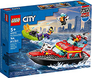 LEGO CITY FIRE 60373 FIRE RESCUE BOAT
