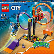 LEGO CITY STUNTZ 60360 SPINNING STUNT CHALLENGE