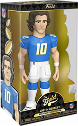 FUNKO POP FUNKO GOLD NFL: CHARGERS - JUSTIN HERBERT* PREMIUM VINYL FIGURE (5)