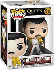 FUNKO POP FUNKO POP! ROCKS: QUEEN - FREDDIE MERCURY WEMBLEY 1986 #96 VINYL FIGURE