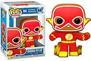 FUNKO POP FUNKO POP! HEROES: DC SUPER HEROES HOLIDAY - GINGERBREAD THE FLASH #447 VINYL FIGURE