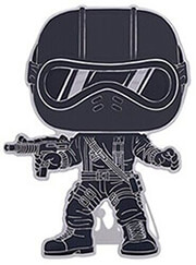 FUNKO POP FUNKO POP! CARTOONS PIN: GI JOE - SNAKE EYES* #27 LARGE ENAMEL PIN (GIJPP0006)
