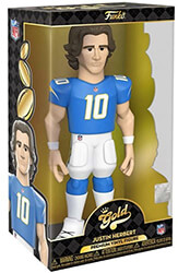 FUNKO POP FUNKO GOLD NFL: CHARGERS - JUSTIN HERBERT* PREMIUM VINYL FIGURE (12)
