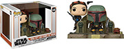 FUNKO POP TELEVISION MOMENTS: STAR WARS THE MANDALORIAN - BOBA FETT AND FENNEC ON THRONE #486