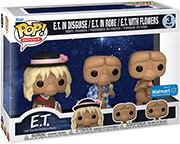 FUNKO POP FUNKO POP! 3-PACK MOVIES: E.T. - E.T. IN DISGUISE / E.T. IN ROBE / E.T. WITH FLOWERS VINYL FIGURES