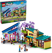 LEGO FRIENDS 42620 OLLY AND PAISLEY'S FAMILY HOUSES