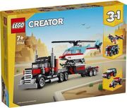 LEGO LEGO CREATOR 31146 FLATBED TRUCK WITH HELICOPTER