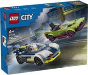 LEGO CITY POLICE 60415 POLICE CAR AND MUSCLE CAR CHASE