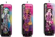 MATTEL MONSTER HIGH- ΚΟΥΚΛΕΣ (3 ΣΧΕΔΙΑ)