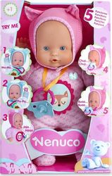 GIOCHI PREZIOSI NENUCO SOFT ΜΕ 5 ΛΕΙΤΟΥΡΓΙΕΣ