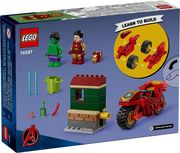 LEGO LEGO SUPER HEROES 76287 MARVEL IRON MAN WITH BIKE AND THE HULK