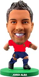 CREATIVE TOYS CREATIVE TOYS - SOCCERSTARZ: SPAIN JORDI ALBA - HOME KIT FIGURE
