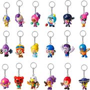 PMI P.M.I. BRAWL STARS FIGURAL KEYCHAIN - 1 PACK (S1) (RANDOM) (BRW8010)