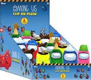 PMI P.M.I. AMONG US CLIP ON PLUSH CHARACTERS 13CM (S2) (AU7204)