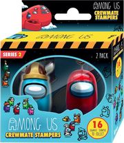PMI P.M.I. AMONG US CREWMATE STAMPERS 2 PACK 4.5CM (S2) (AU5215)