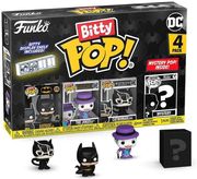 FUNKO POP FUNKO BITTY POP! 4-PACK DC: BATMAN 85TH - BATMAN VINYL FIGURES