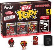 FUNKO POP FUNKO BITTY POP! 4-PACK: DEADPOOL - DINOPOOL VINYL FIGURES