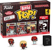 FUNKO POP FUNKO BITTY POP! 4-PACK: DEADPOOL - SLEEPOVER VINYL FIGURES
