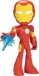 HASBRO HASBRO DISNEY MARVEL: SPIDEY AND HIS AMAZING FRIENDS - IRON MAN SUPERSIZED HERO FIGURE