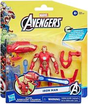 HASBRO MARVEL: AVENGERS BATTLE GEAR - IRON MAN ACTION FIGURE