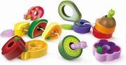 HAPE HAPE EARLY EXPLORER ΞΥΛΙΝΑ ΦΡΟΥΤΑ ΜΕ ΚΟΡΔΟΝΙ CATERPILLAR (E1072A)