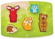 HAPE HAPPY PUZZLES ΞΥΛΙΝΟ ΠΑΖΛ ΑΓΡΙΑ ΖΩΑ FOREST PUZZLE (E1621A)