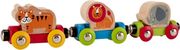HAPE JUNGLE JOURNEY TRAIN (E3807A) - ΒΑΓΟΝΑΚΙΑ ΤΡΕΝΟΥ ΜΕ ΦΙΓΟΥΡΕΣ ΖΩΩΝ ΤΗΣ ΖΟΥΓΚΛΑΣ - 6ΤΕΜ.