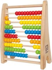 HAPE HAPE RAINBOW BEAD ABACUS (E0412A) - ΠΟΛΥΧΡΩΜΟΣ ΆΒΑΚΑΣ 10 ΣΤΗΛΩΝ - 1ΤΕΜ.