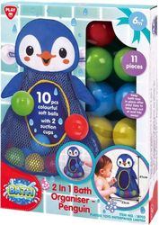 PLAYGO PLAYGO ΟΡΓΑΝΩΣΗ ΜΠΑΝΙΟΥ-2 IN 1 BATH ORGANISER PENGUIN (18703)