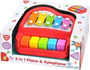 PLAYGO PLAYGO ΠΙΑΝΟ ΚΑΙ ΞΥΛΟΦΩΝΟ 2 ΣΕ 1 ΜΕ 5+5 ΠΛΗΚΤΡΑ (13363)