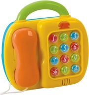 PLAYGO PLAYGO ΤΗΛΕΦΩΝΟ ΚΑΙ ΠΙΑΝΟ 2 ΣΕ 1 ΜΕ ΠΟΛΥΧΡΩΜΑ ΠΛΗΚΤΡΑ ΚΑΙ ΜΕΛΩΔΙΕΣ (2185)