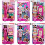 BARBIE ΣΕΤ ΕΠΑΓΓΕΛΜΑΤΑ ΜΕ ΠΑΙΔΑΚΙΑ (6 ΣΧΕΔΙΑ)