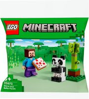 LEGO MINECRAFT 30672 STEVE MIT BABY-PANDA (POLYBAG)