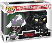 FUNKO POP FUNKO POP! GAMES 2-PACK: DUNGEONS &amp;AMP; DRAGONS - DRIZZT DO' URDEN &amp;AMP; GUENHWYVARS