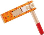 HAPE HAPPY NOISEMAKER - ΠΟΛΥΧΡΩΜΗ ΡΟΚΑΝΑ ΜΕ ΝΕΑ ΧΡΩΜΑΤΑ &amp; ΔΙΑΣΚΕΔΑΣΤΙΚΟΥΣ ΗΧΟΥΣ ΠΟΡΤΟΚΑΛΙ