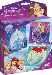 TOTUM: DISNEY PRINCESS - GLITTER SHAKER CARDS
