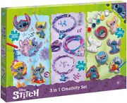 TOTUM: DISNEY STITCH - 3 IN 1 CREATIVITY SET MODEL &amp; PAINT