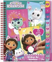 TOTUM: GABBY'S DOLLHOUSE - STICKER BY NUMBER BOOK