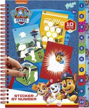 TOTUM TOTUM: PAW PATROL - STICKER BY NUMBER BOOK