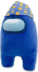 YUME TOYS YUME AMONG US OFFICIAL 12'' PLUSH WITH ACCESSORY BLUE WITH WIZARD HAT