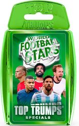 WINNING MOVES WINNING MOVES TOP TRUMPS SPECIALS: WORLD FOOTBALL STARS - CARD GAME (ENGLISH LANGUAGE)