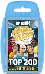 WINNING MOVES WINNING MOVES: TOP TRUMPS - WORLD FOOTBALL STARS 2024 THE TOP 200 PACK 3 - CARD GAME