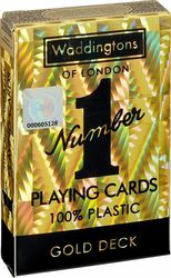 WINNING MOVES WINNING MOVES: WADDINGTONS NO.1 - GOLD PLAYING CARDS (029391)