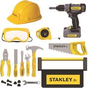 STANLEY JR. ROLE PLAYING: MEGA TOOLBOX SET WITH POWER DRILL SRP024-SY